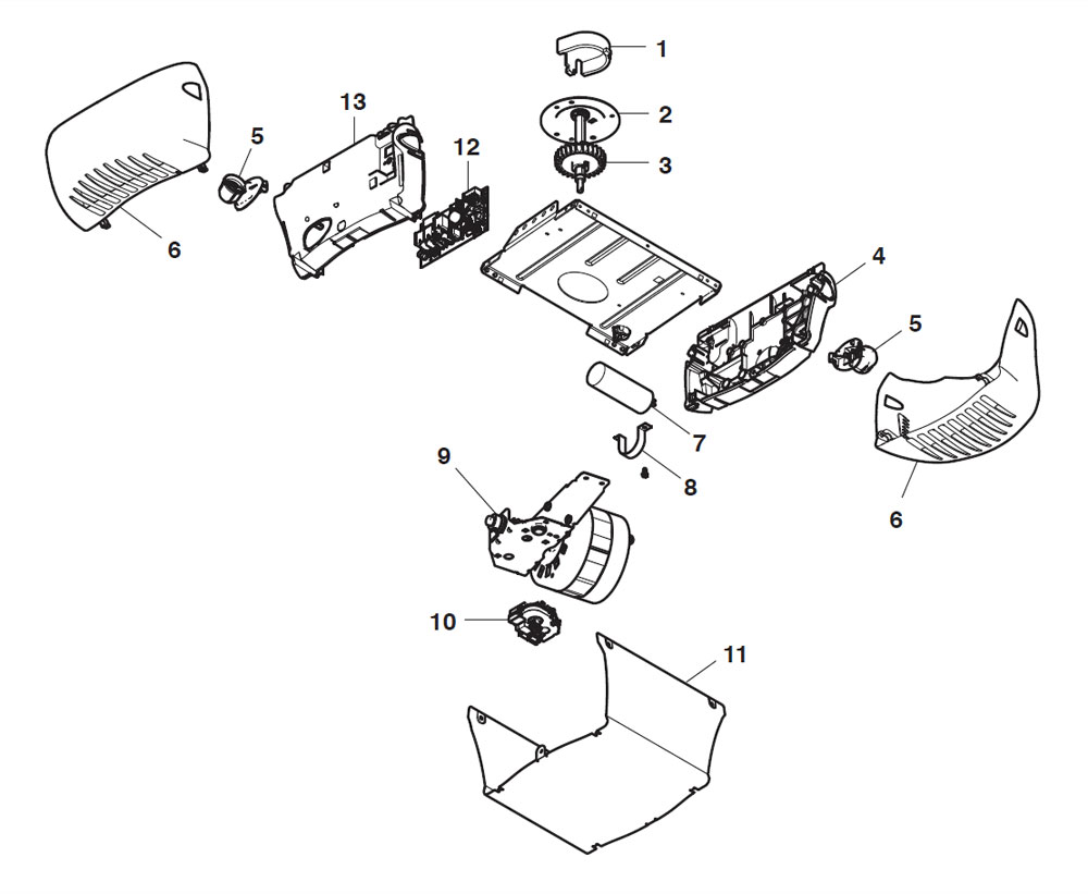 Chamberlain LW3500EV Belt Drive Replacement Parts