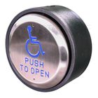 ADA Automatic Door - Round Surface Push Plate by Transmitter Solutions - PP4X4WRD-4R3