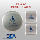 BEA 6" Push Plates